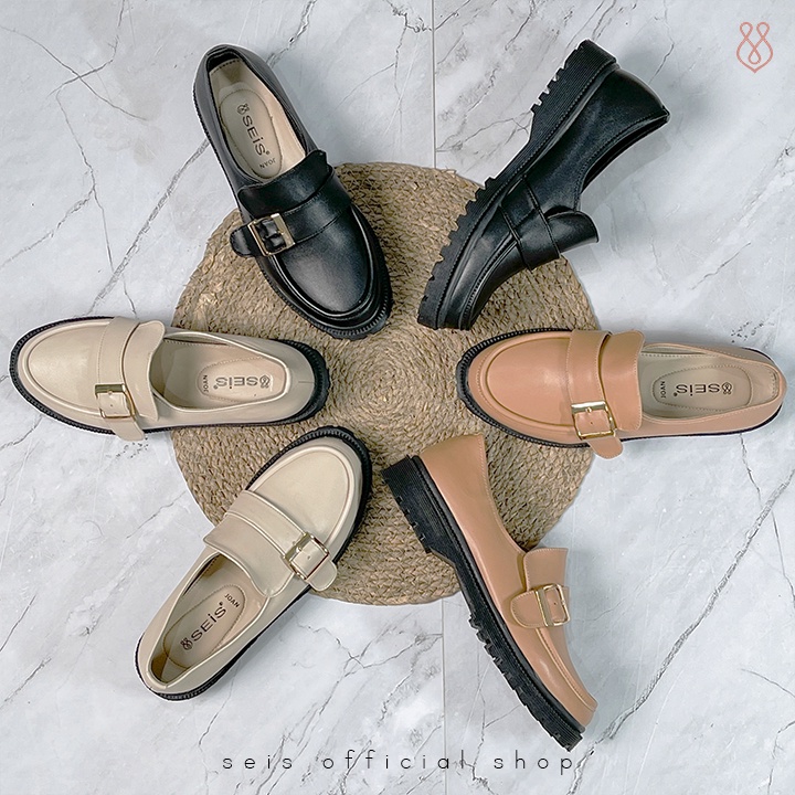 SEIS Joan Sepatu Docmart Wanita / Loafer-1