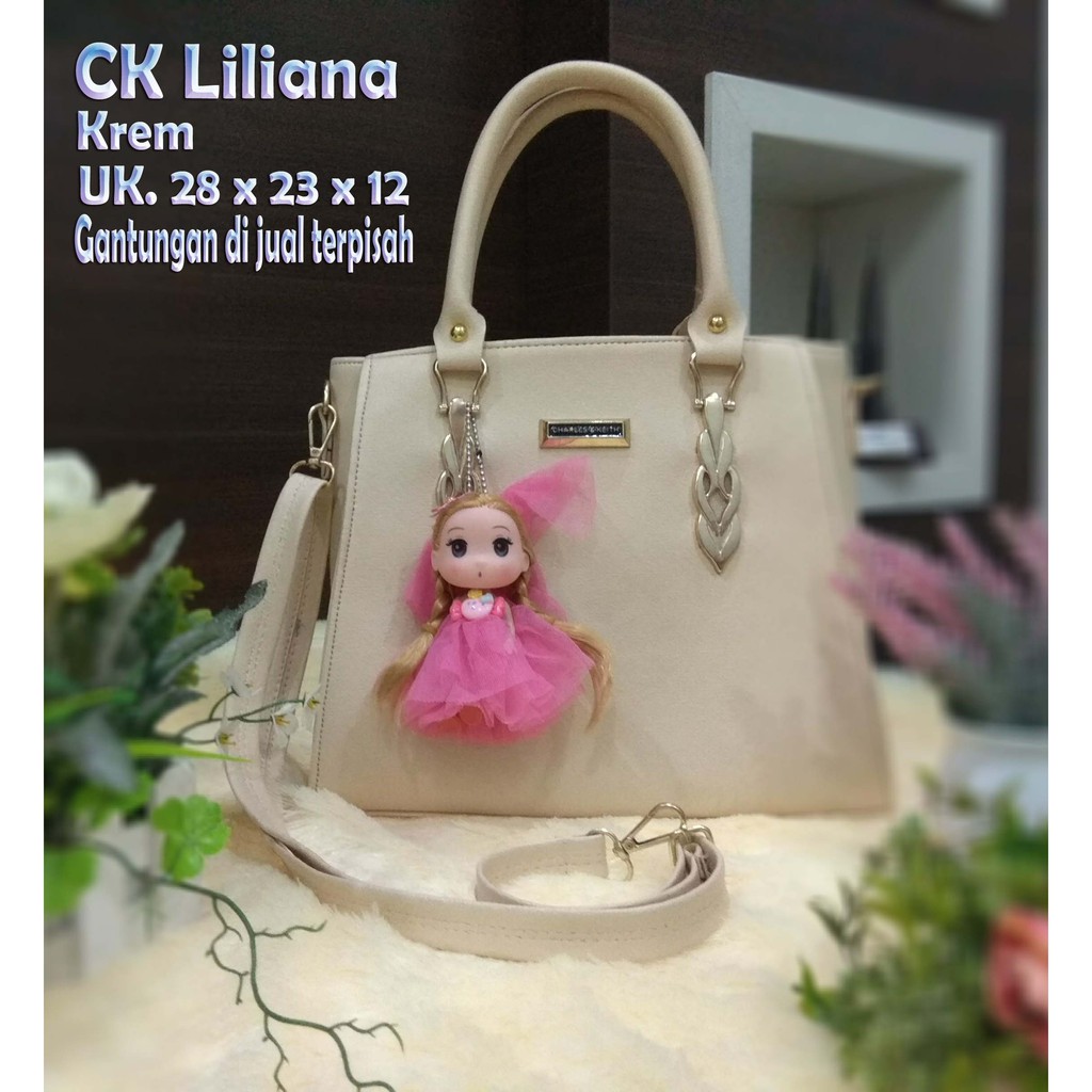 MJS 531 - Ck liliana Tas Handbag + Selempang Wanita