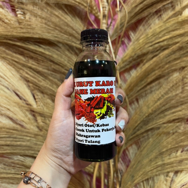 MINYAK URUT KARO PANAS JAHE MERAH ASLI KEMKEM BERASTAGI