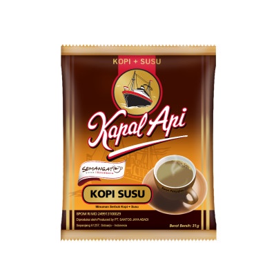 

KAPAL API KOPI SUSU 5 SACHET @31 GRAM