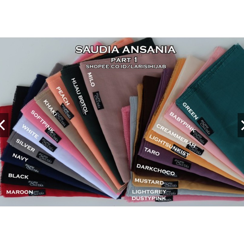 Jilbab Saudia Ansania Part 1 Hijab Rawis Segiempat Syari
