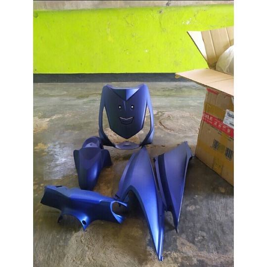 Cover Body Full Halus Beat Karbu Merah Doff - Hitam Doff - Biru Doff