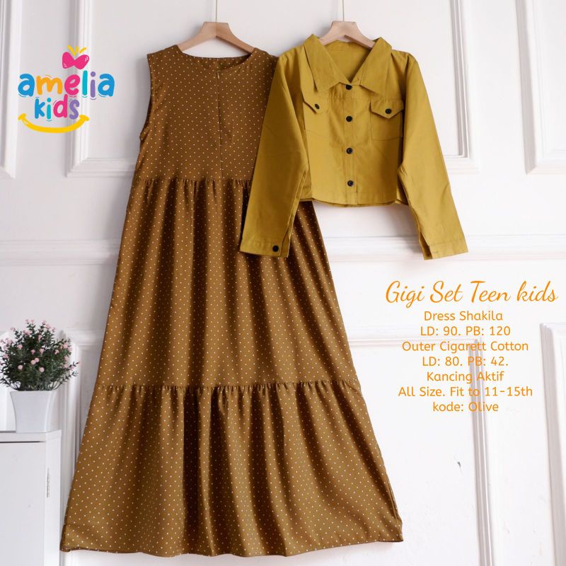 Gigi set teen kids by Amelia