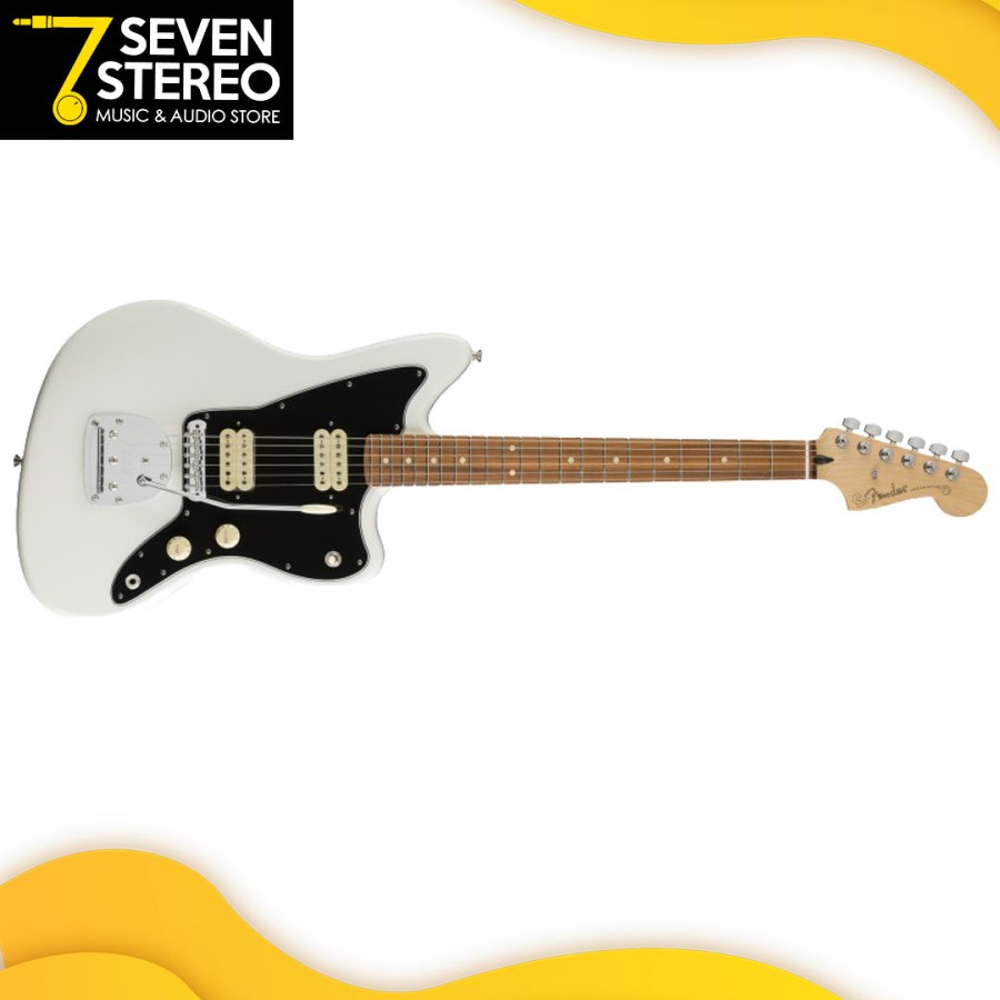 Fender Player Jazzmaster Electric Guitar Pau Ferro FB Polar White