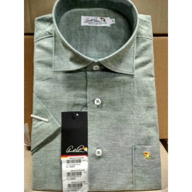 Kemeja Arnold Palmer lengan pendek original