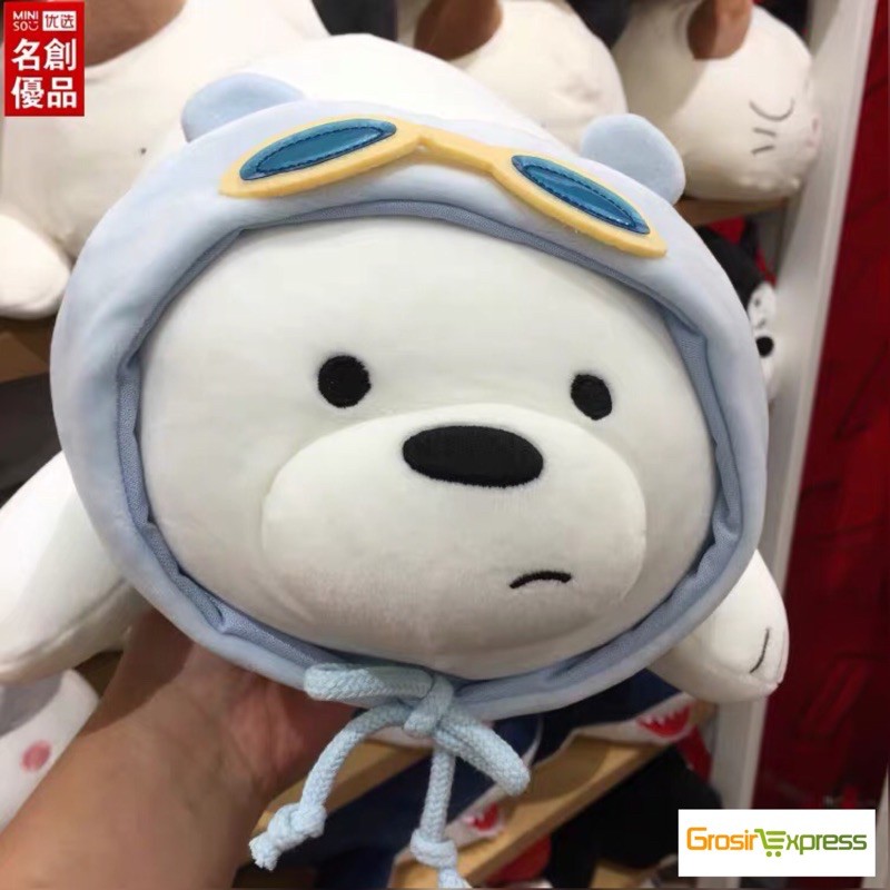 New Arrivalboneka We Bare Bears Panda Grizzly Ice Bear Original 