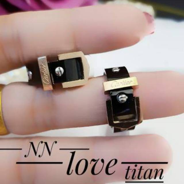 Titanium cincin awet 25016