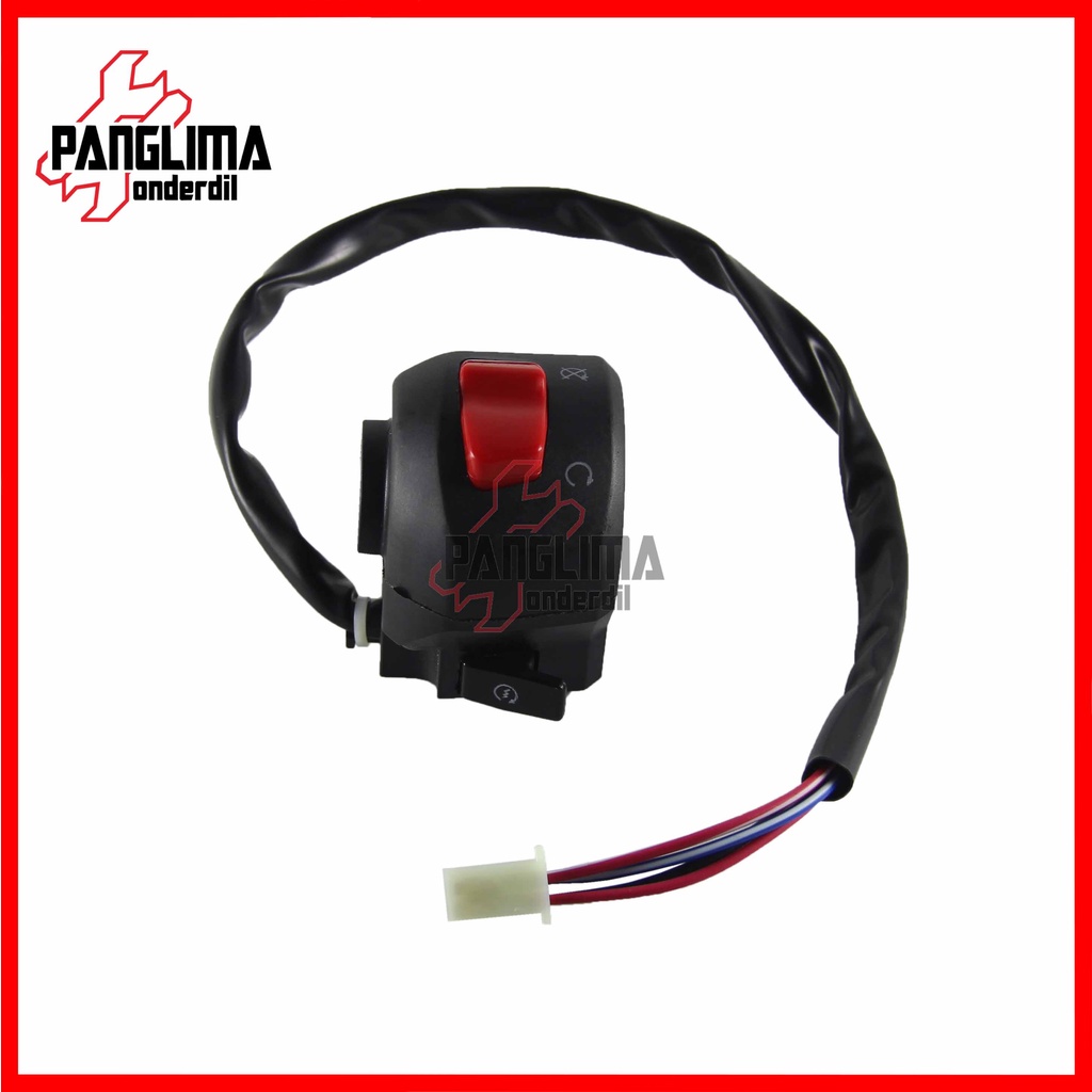 Handel Switch Kanan-Right Yamaha Vixion Lama-Old 2007-2008-2009-2010-2011 Handle-Hendle-Hendel On/Off Saklar-Tombol Start-Starter