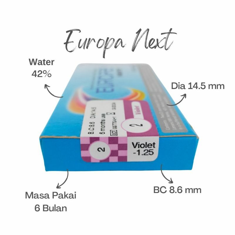 SOFTLENS WARNA MINUS TINGGI EUROPA NEXT