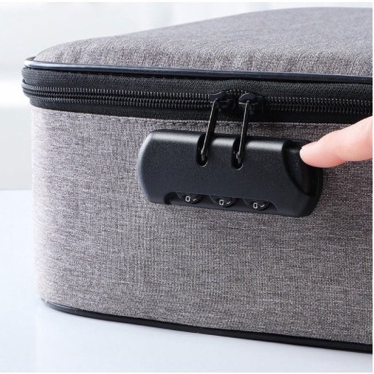 Tas Dokumen Tempat Penyimpanan File Pasport Travel Bag Storage Box