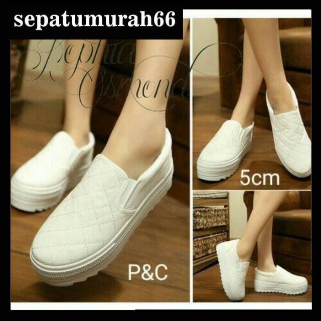 SEPATU SLIP ON WANITA CASUAL