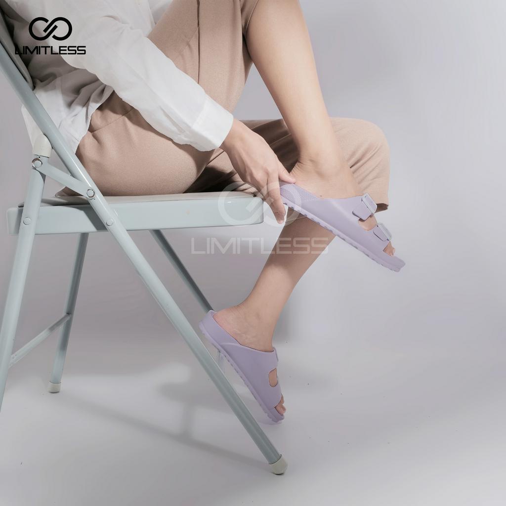 Sandal Wanita Limitless Slip On Kekinian Terbaru Premium Sendal Cewek Casual Sandal Perempuan Selop Sendal Wanita Strap Korean Cantik
