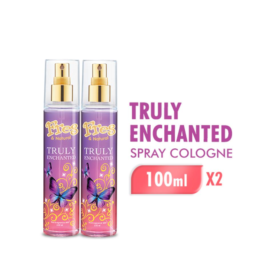 Fres & Natural Spray Cologne Violet Truly Enchanted Botol 100 ml x2 - Gambar 3