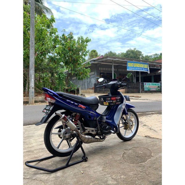 Knalpot Creampie Original Fizr Fiz R Swing Arm Std Underboun Underbound Underbone Stainless original