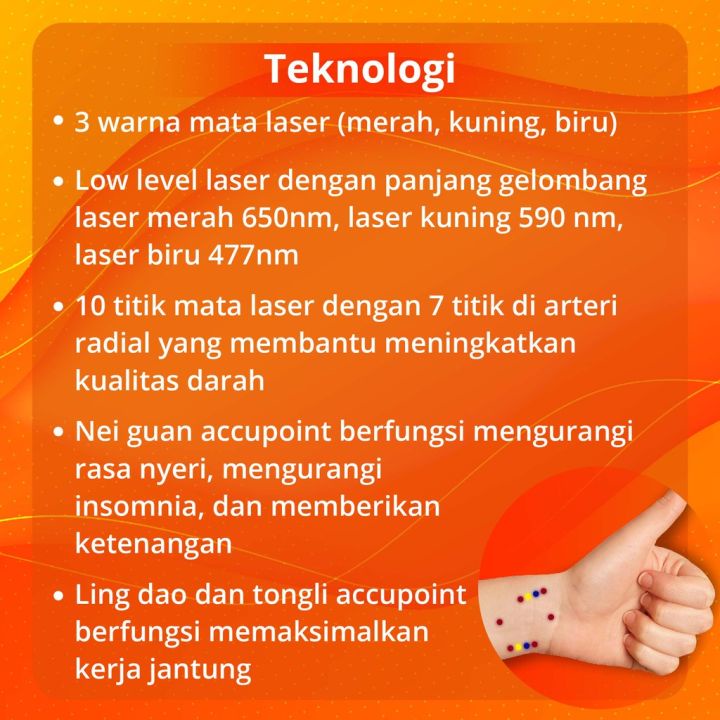 DR LASER PERFECT 10 PLUS ORIGINAL GOGOMALL ALAT TERAPI TEKNOLOGI LASER MEMBANTU PEMULIHAN STROKE HIPERTENSI DIABETES GARANSI RESMI IZIN KEMENKES