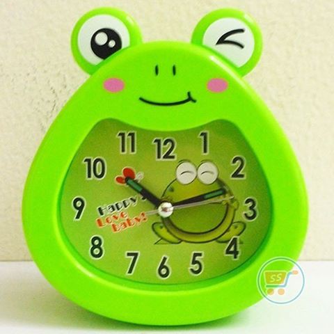 Jam Weker Beker Alarm Karakter Hello Kitty Doraemon