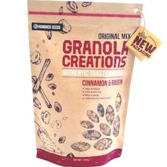 

Hot Promo!! Granola Creations Cinamol & Raisin 480gr