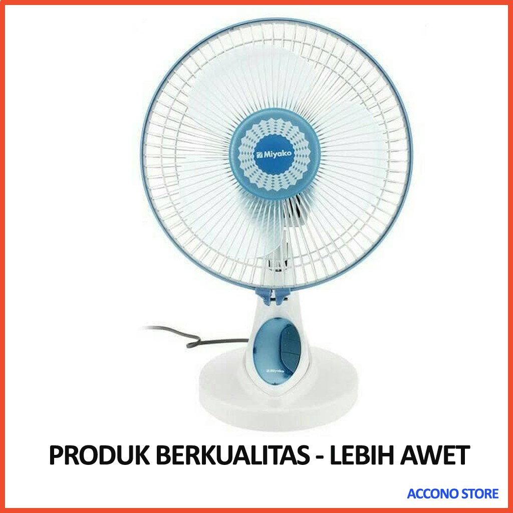 Kipas angin meja Desk Fan Wall Fan 2 in 1 Miyako KAD-927 V7A1 Kipas Angin Dinding Tempel Murah
