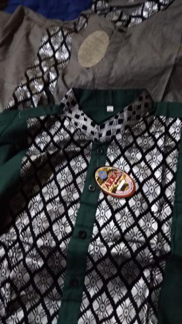 Batikuu New-kemejapria-lengan-panjang-848vo-kemeja-pilot-pangkat-teknisi Kemeja Batik Pria Lengan