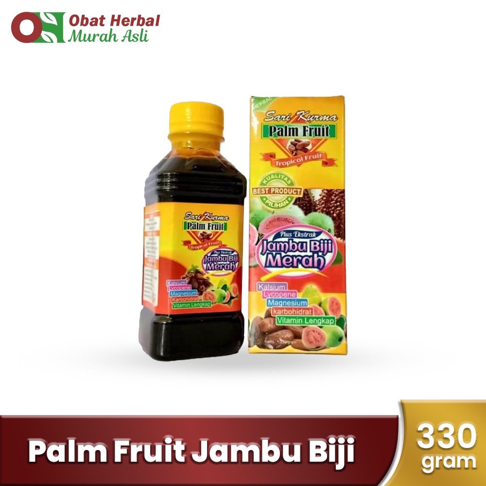 Obat Herbal Anemia, Tipes, DBD Sari Kurma PALM FRUIT Jambu Biji Merah