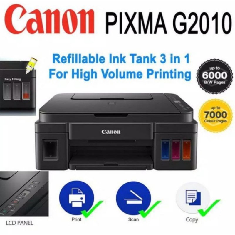 Printer Canon G2010 / Printer Canon G 2010 All In One semarang