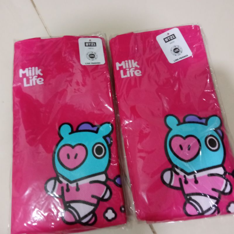 Milk life BT21 tas NEW