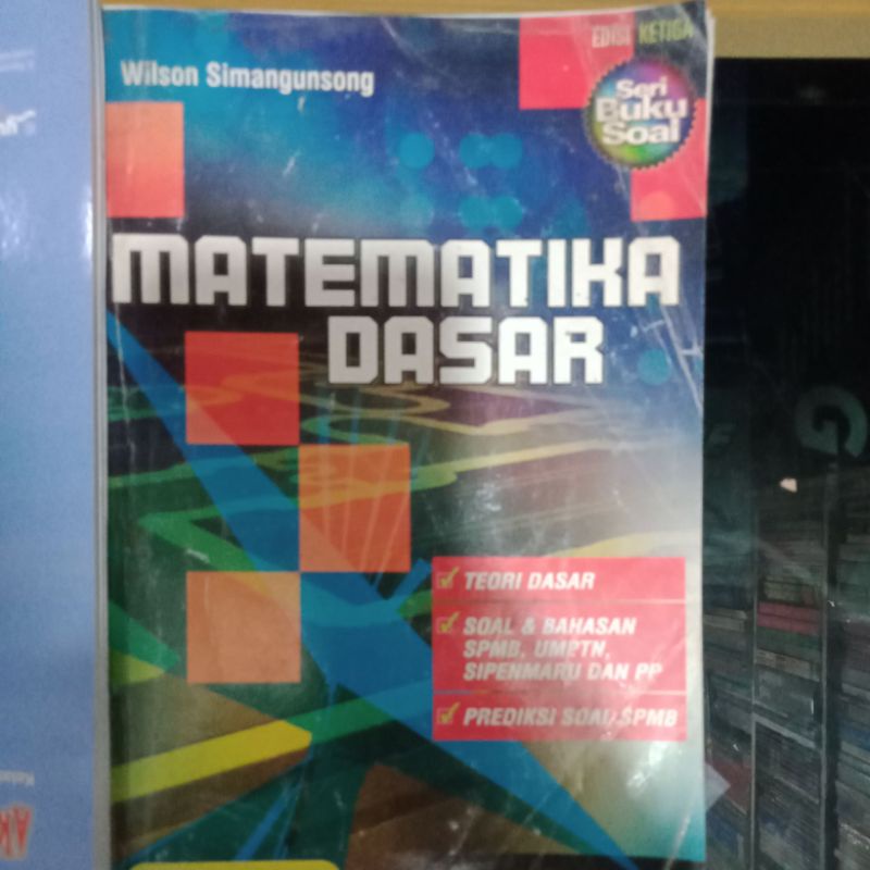 matematika dasar seri buku soal