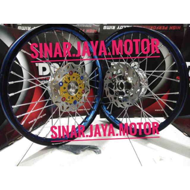 Termurah velg velk pelek pelak TDR SONIC 150 ring 17 seaket  cakram