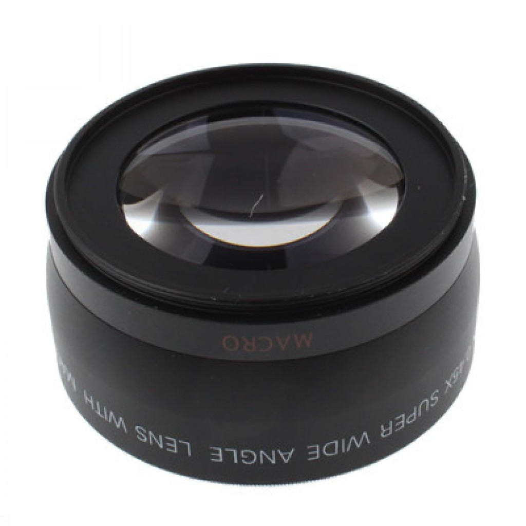 Super Wide Angle Lens with Macro 58mm for Canon - S-DAL-0001 [Hitam]