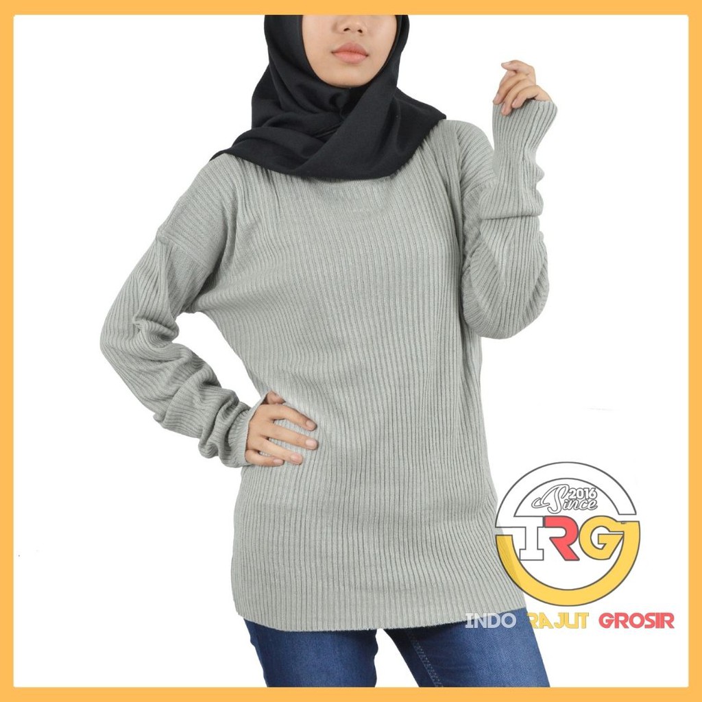 [ TERLARIS ] BOXY ABG PREMIUM / SWEATER RAJUT WANITA / ATASAN RAJUT WANITA / BAJU ABG / KOREA STYLE