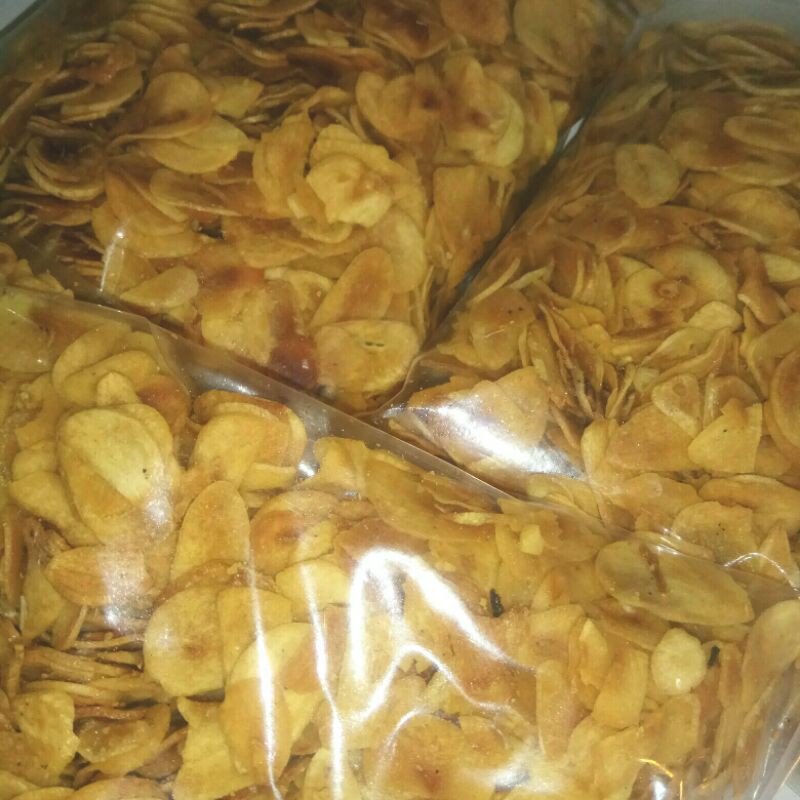 

bawang putih goreng asli renyah tanpa tepung 100 gram