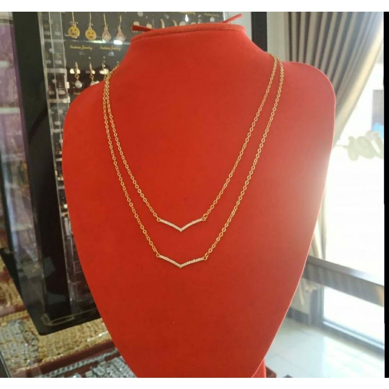 kalung 2 layer