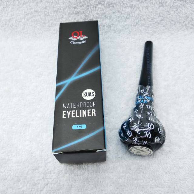 Eyeliner QL Kuas Waterproof Original 100%~ Promoooo