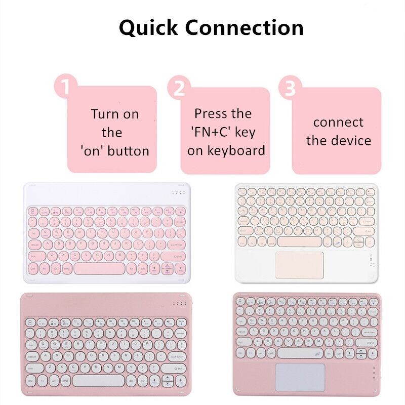 CASE IPAD PRO 11 INCH 2020 M1 2021 M2 2022 TOUCHPAD BLUETOOTH KEYBOARD