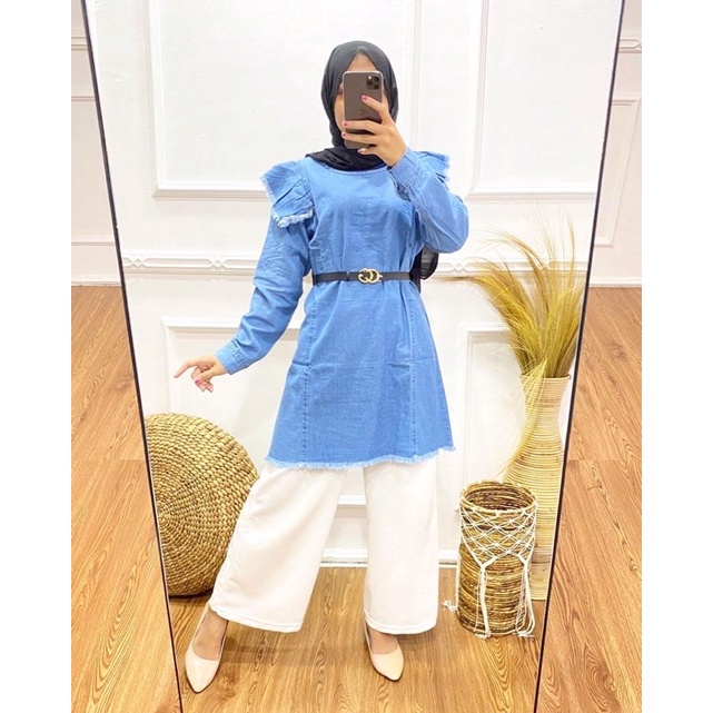 YEMA TUNIK JEANS RAWIS