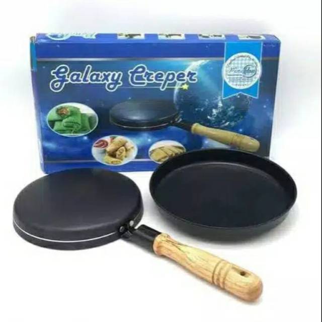 TEFLON GALAXY CREPER MAKER PAN CETTAKAN LUMPIA / CREPE / RISOL WAJAK KWALIK