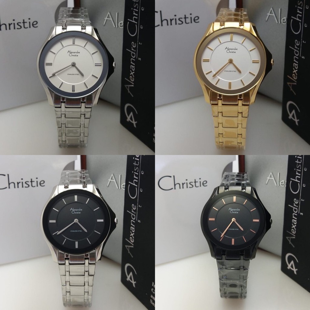 JAM TANGAN ALEXANDRE CHRISTIE WANITA AC 8605 BF ORIGINAL