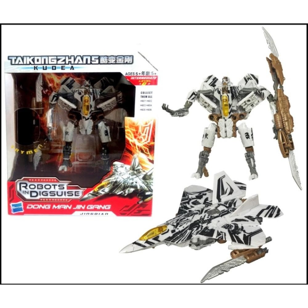 ROBOT TRANSFORMER KUDEA TAIKONGZHANS STARSCREAM PESAWAT TEMPUT mainan anak kecil dan bayi aman berk