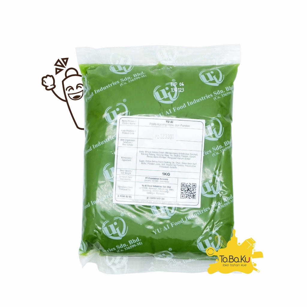 

Yu-Ai Pandan Filling Soft 1kg