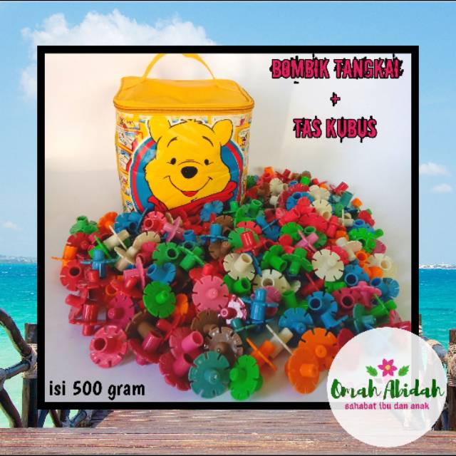 BOMBIK TANGKAI FREE TAS