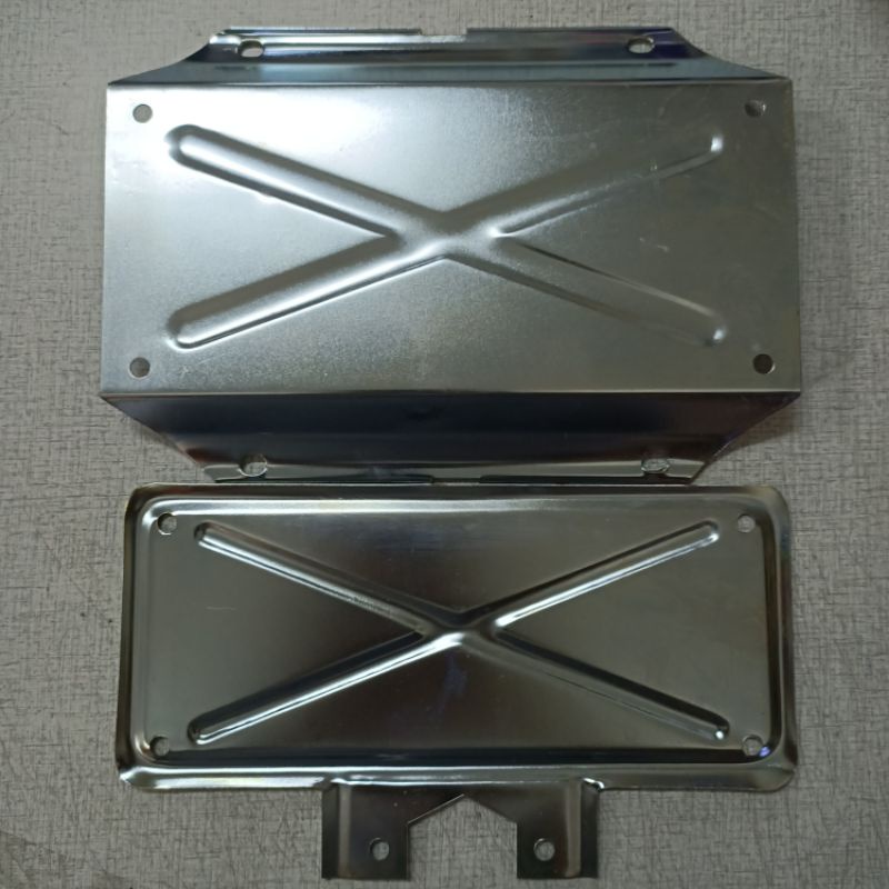 Jual Dudukan Plat Nomor Depan Belakang Vespa Super Sprint PX Excel