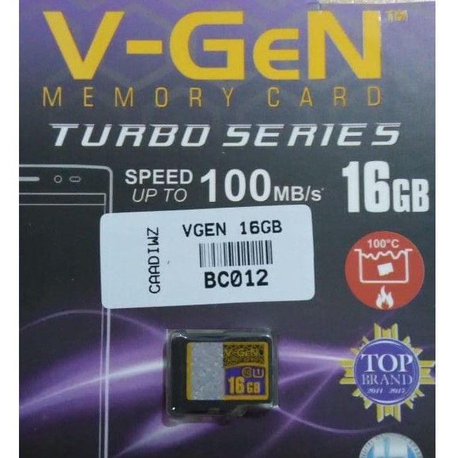 VGEN V GEN 16 GB Micro SD 16GB Memori HP MURAH