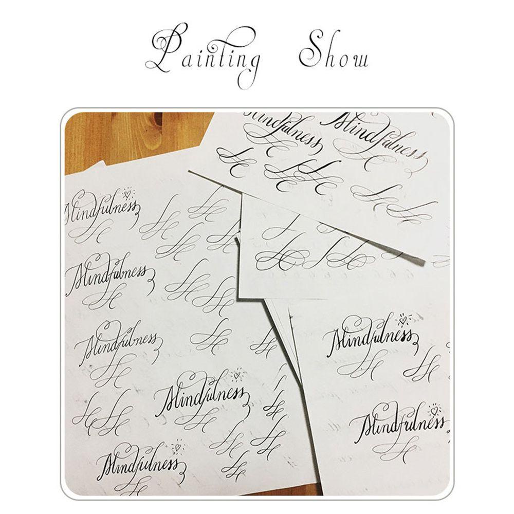 Mxbeauty Kaligrafi Nibs Perlengkapan Menulis Pemetaan Kartun Alat Animasi Skeching Art Lettering Cartoons Dip Pen