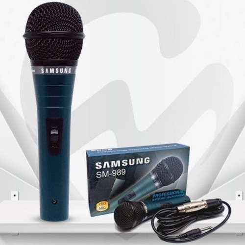 Samsung SM-989 Microphone Vocal Profesional Mic Kabel Karaoke