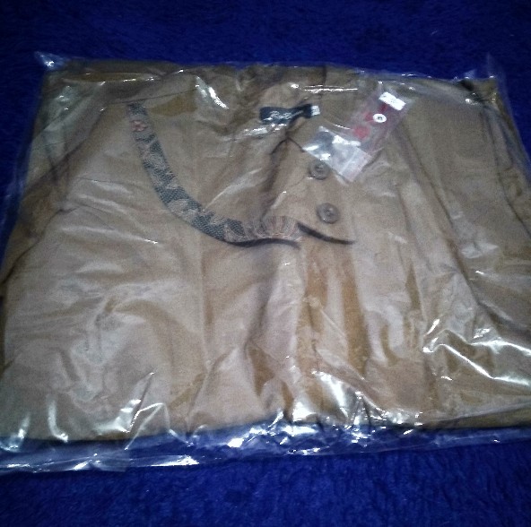 Gamis Kerja Pns/pemda Batik Tua