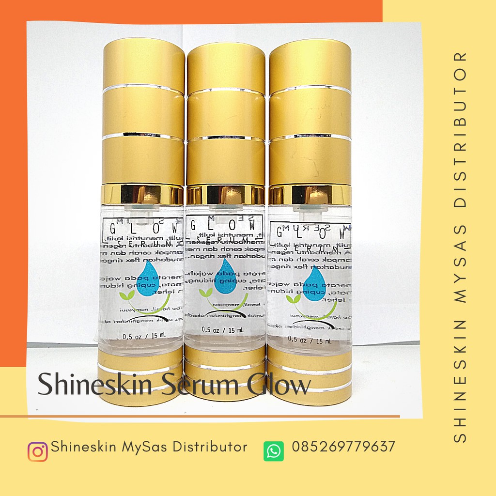 Serum Shineskin Original aneka serum whitening/ Serum Wajah/ Serum pemutih-glow