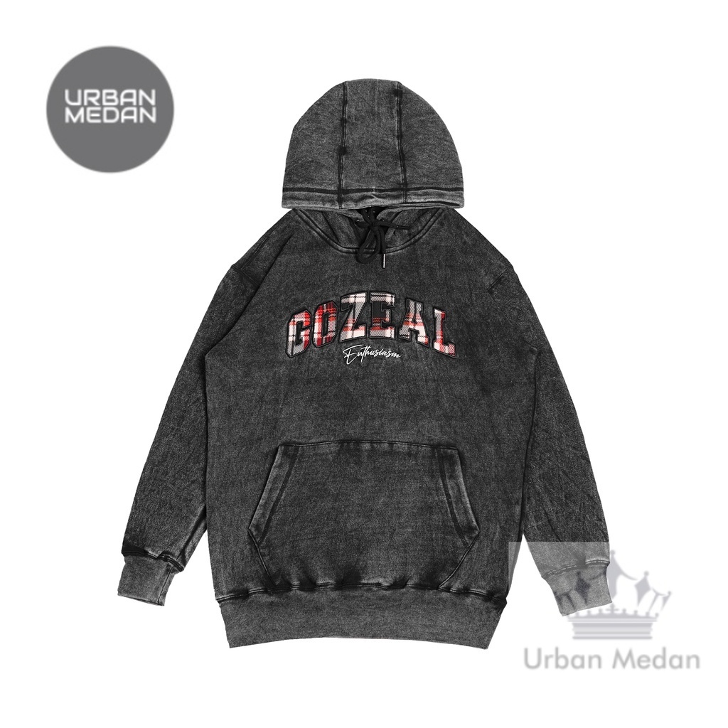 Gozeal | Hoodie | Washed Lauris