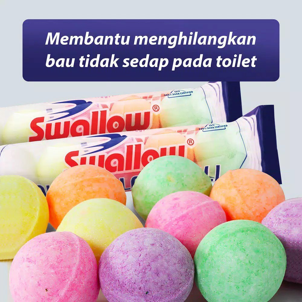 Kamper Swallow Toilet Colour Ball [isi 5 ball]