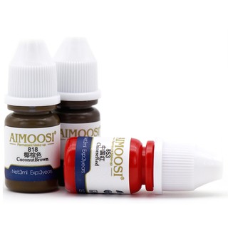 AIMOOSI 3ml ESSENCE TINTA SULAM ALIS  BIBIR TATO  TATTO 