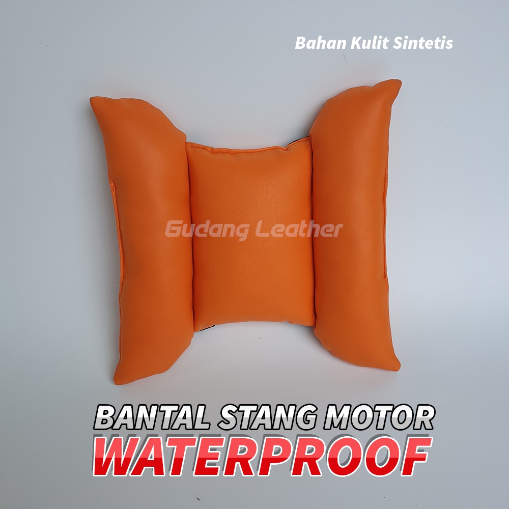 Bantal Stang Motor - Bantal motor Kulit Sintetis Waterproof